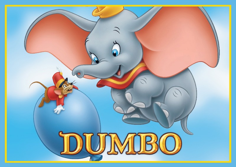 Dumbo Edible Cake Image - A4 Size