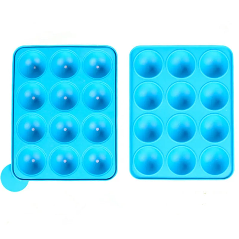 12 Cavity Cake Pop Silicone Mould