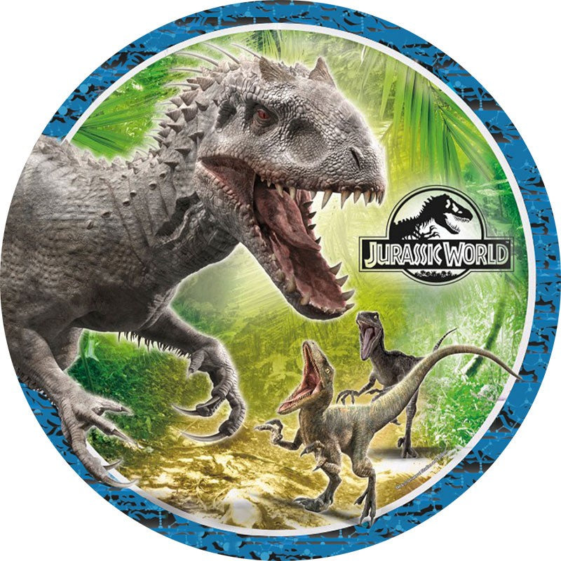 Jurassic World Edible Cake Image