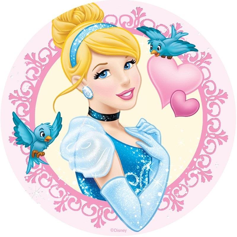 Disney Cinderella Edible Cake Image