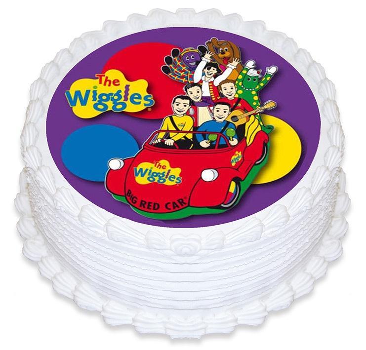 The Wiggles Edible Cake Image - Old Style