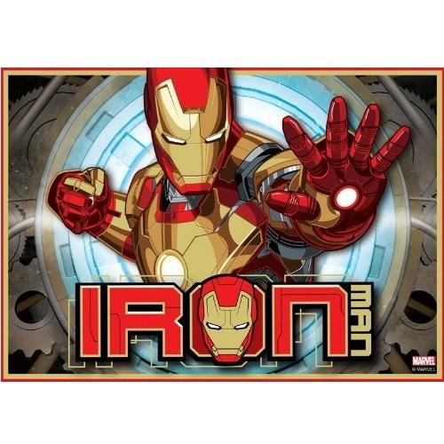 Iron Man Edible Cake Image - A4 Size