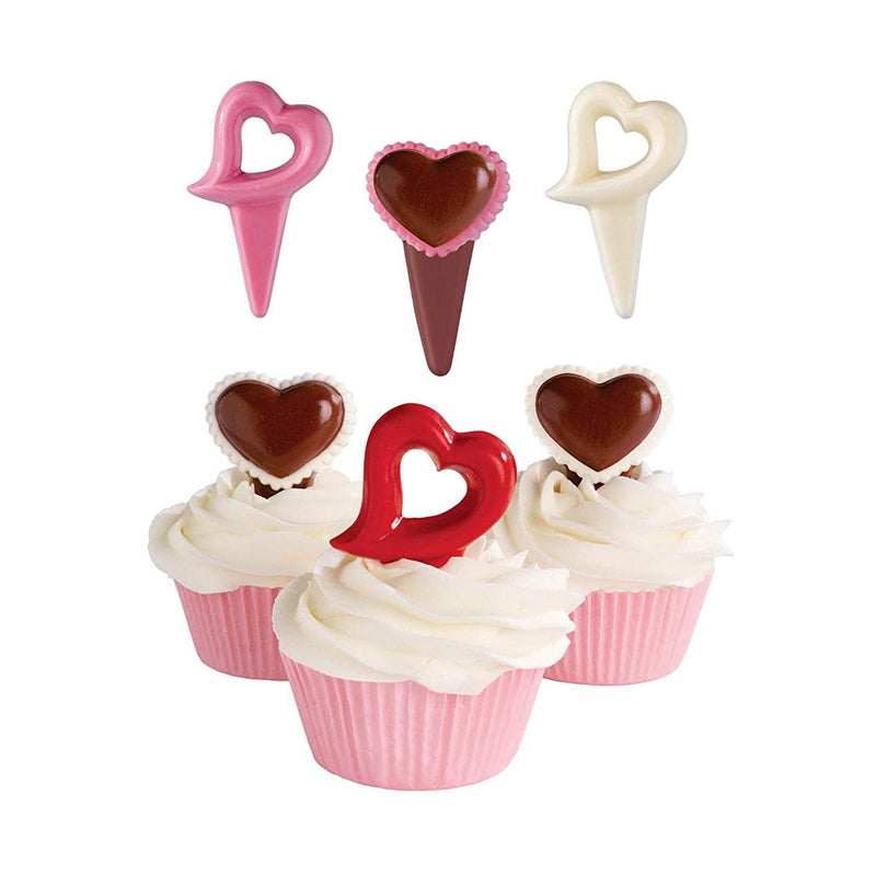 Wilton Heart Candy Pick Chocolate Mould
