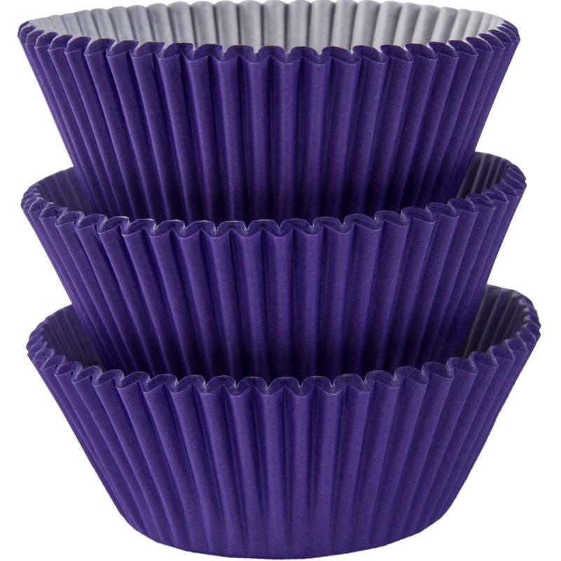 New Purple Cupcake Cases - 75 Pkt