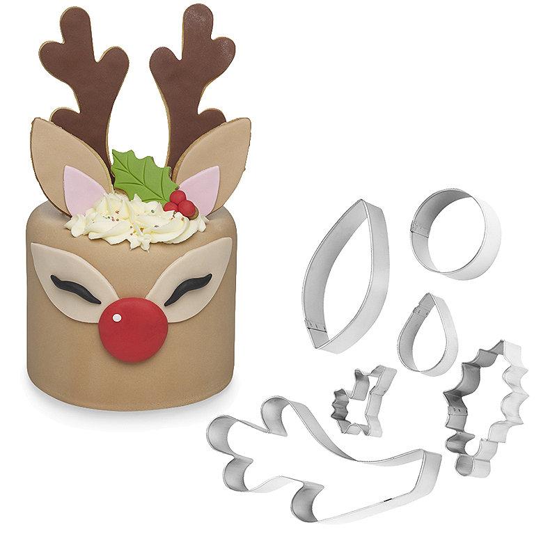 Reindeer Cake Decorating Kit | Christmas Baking Supplies