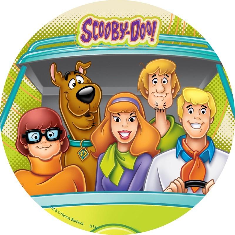 Scooby Doo Edible Cake Image