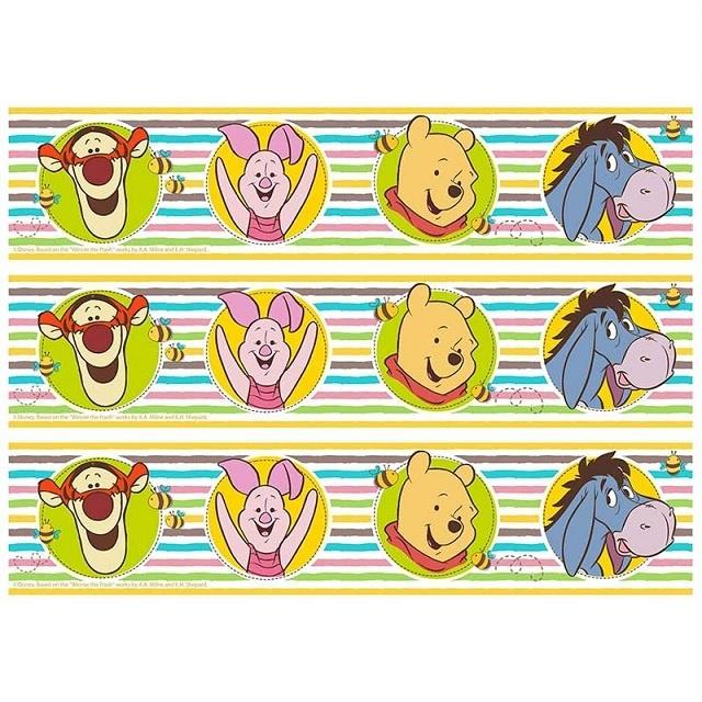 Winnie the Pooh Cake Strip Edible Images