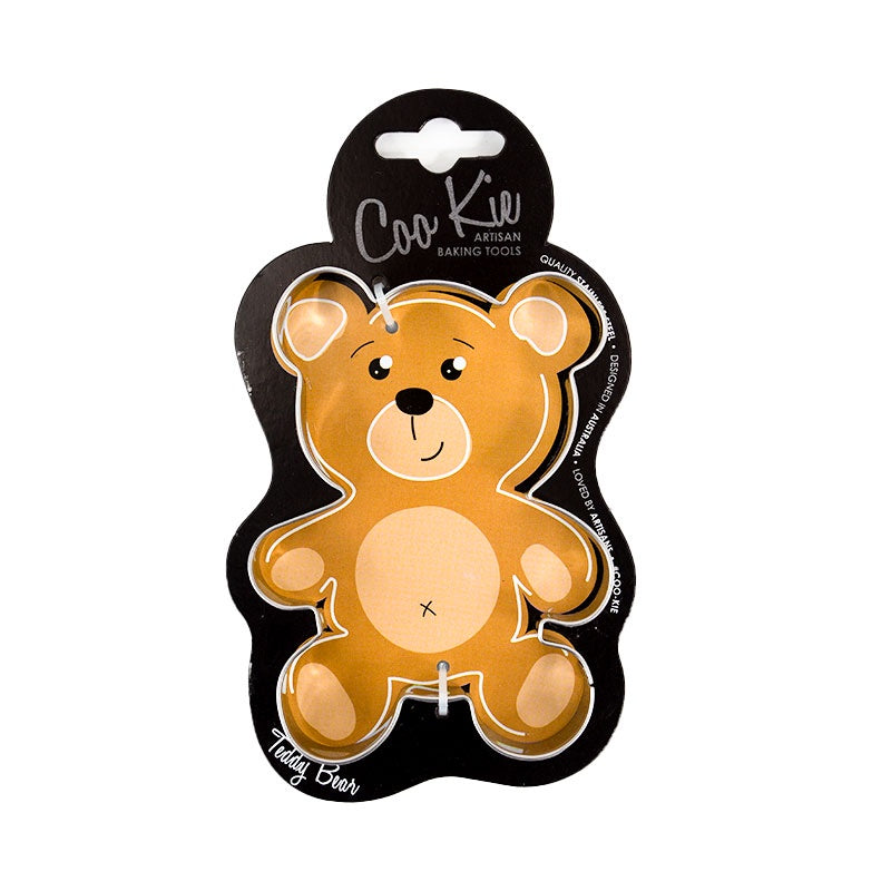 Coo Kie | Teddy bear cookie cutter | Baby Shower & 1st Birthday party supplies