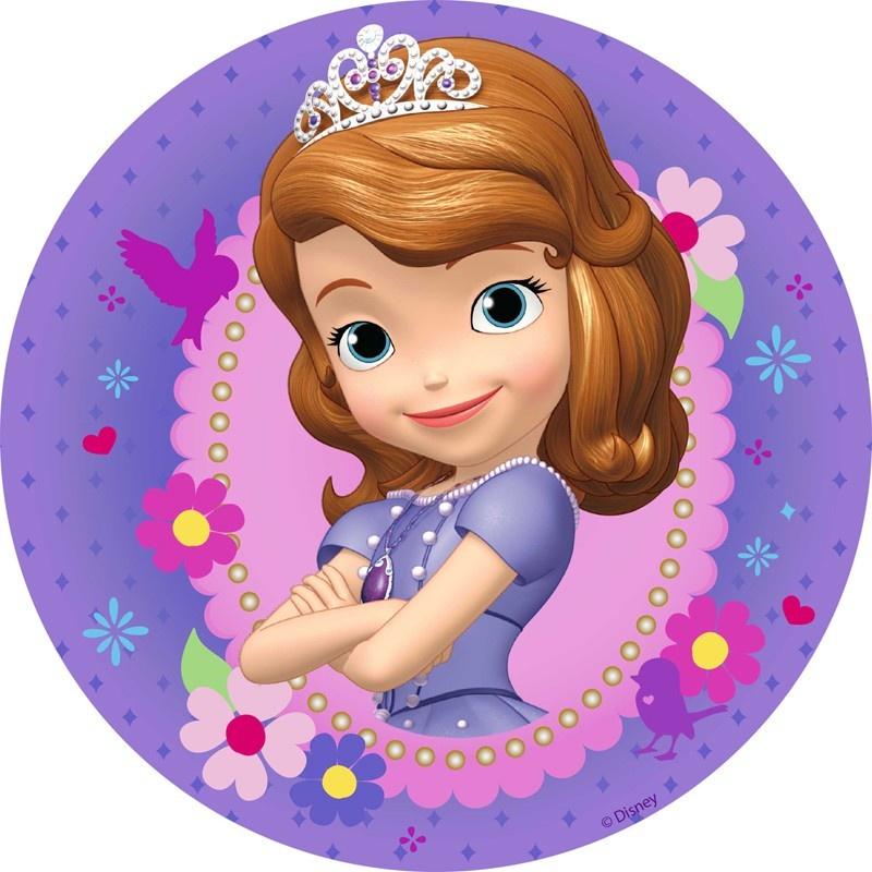 Princess Sofia Edible Cake Image