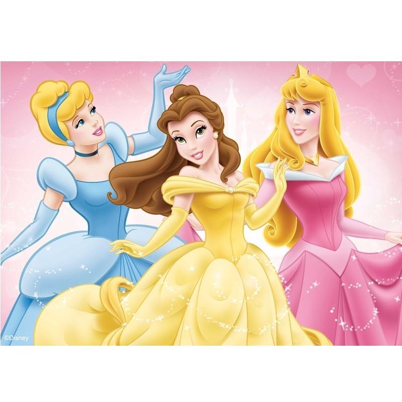Disney Princess Edible Cake Image - A4 Size