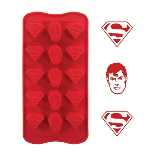 Superman Silicone Chocolate Mould | Superman Party Theme & Supplies | Bakery Sugarcraft