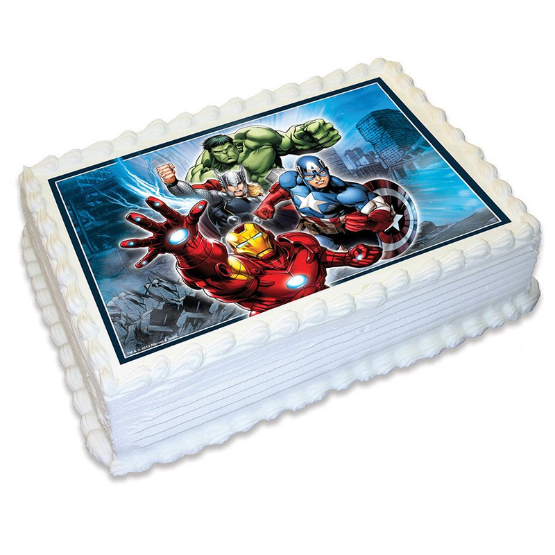 Avengers Assemble Edible Image Frosting Sheet #3 (70+ sizes) – Sweet Custom  Creations