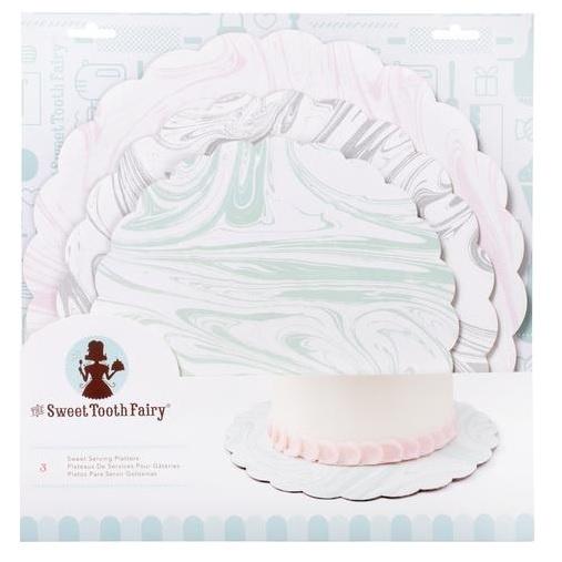 Sweet Tooth Fairy Serving Platters - Marble