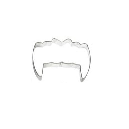 Wilton | Cookie Cutter - Fangs | Halloween Party Theme & Supplies