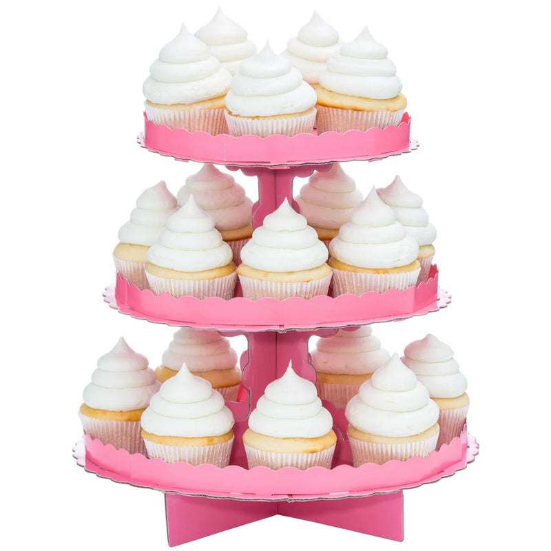 New Pink Cupcake Stand