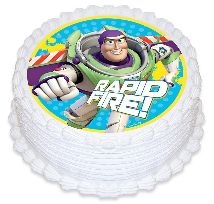 Buzz Lightyear Edible Cake Image