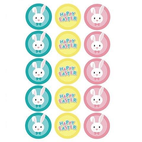 Happy Easter Edible Cupcake Images