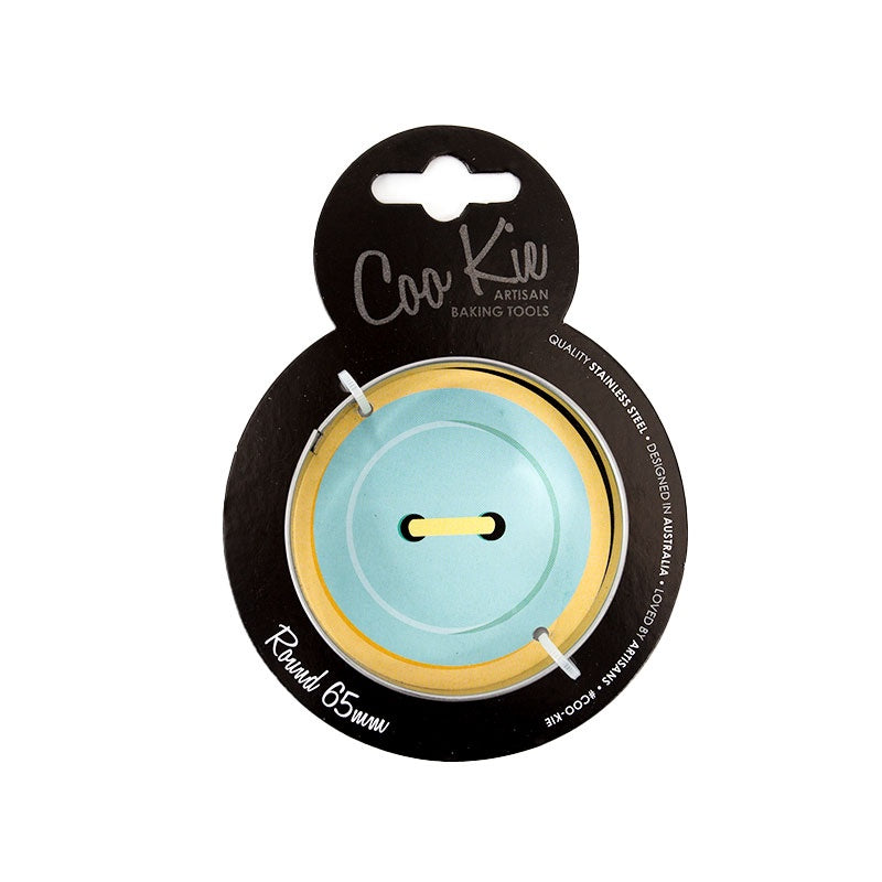 Coo Kie | 2.5 Inch Round Cookie Cutter | Emoji party supplies