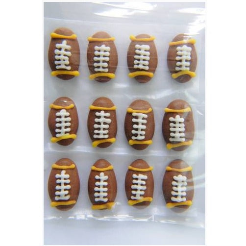 Rugby Balls Edible Cake Decorations