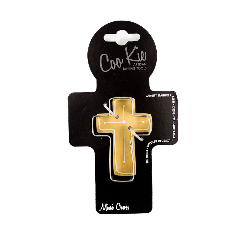 Coo Kie | Mini Cross cookie cutter | Christening party supplies