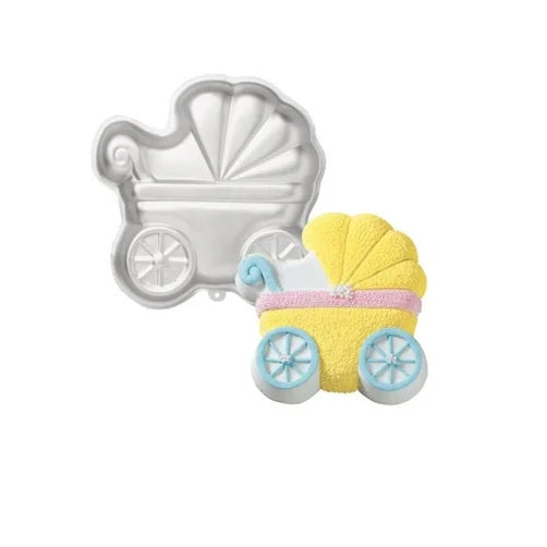 Baby Pram Cake Tin | Baby Shower Party Theme & Supplies | Wilton