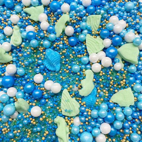 By the Sea Side Sprinkle Medley | Under the Sea Cake Decorations