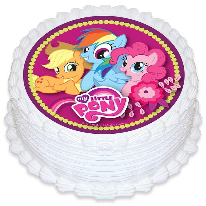 My Little Pony Edible Cake Image