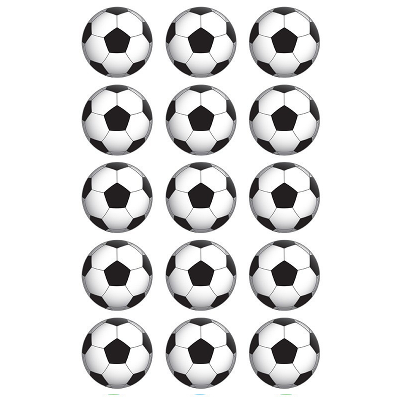 Soccer Ball Edible Cupcake Images