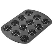 Wilton | mini flutted pan 12 cavity | baking party supplies