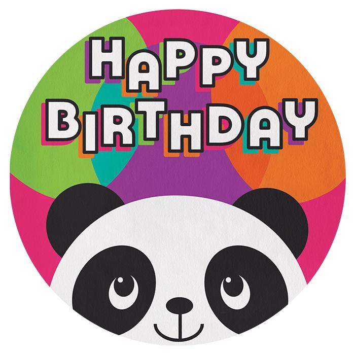 Panda-monium Edible Cake Image | Panda Party Supplies