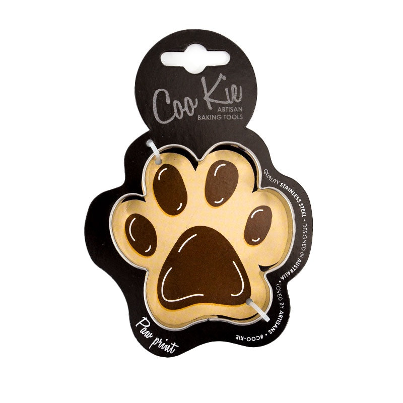Coo Kie | Paw Print cookie cutter | Dog & Cat party supplies