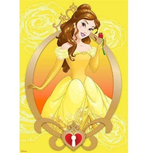 Disney Princess Belle Edible Cake Image - A4 Size