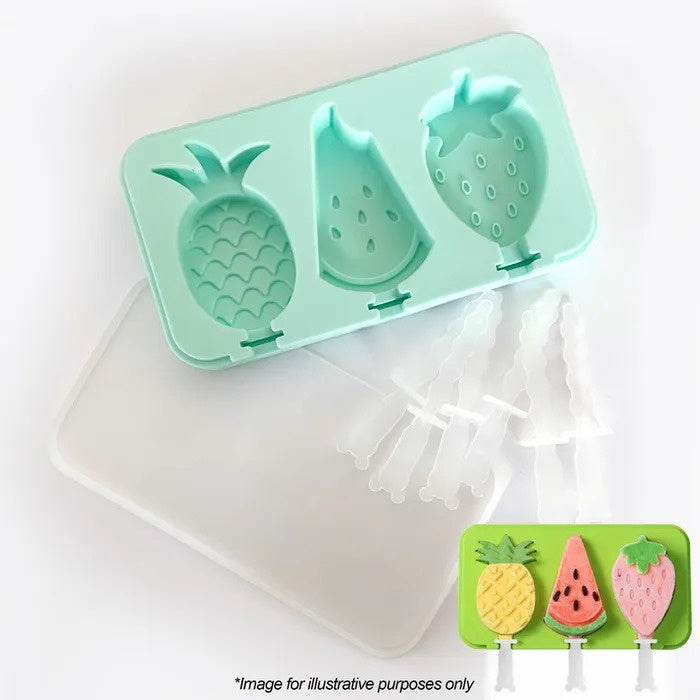 Cake Craft | Fruit popsicle silicone mould | Fruit party supplies