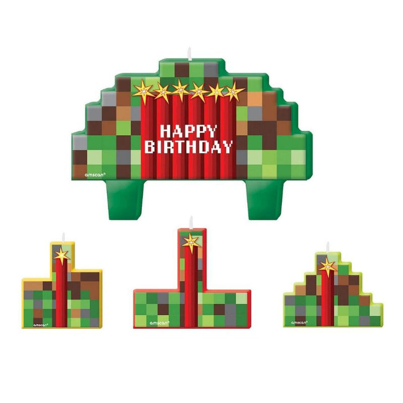 TNT Minecraft Candles | Minecraft Cake Decorations