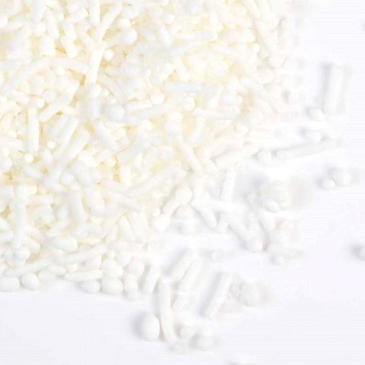GoBake | White Natural Sprinkle Medley | White Party Supplies NZ