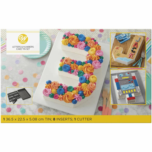 Wilton | Letters & Number Cake Pan
