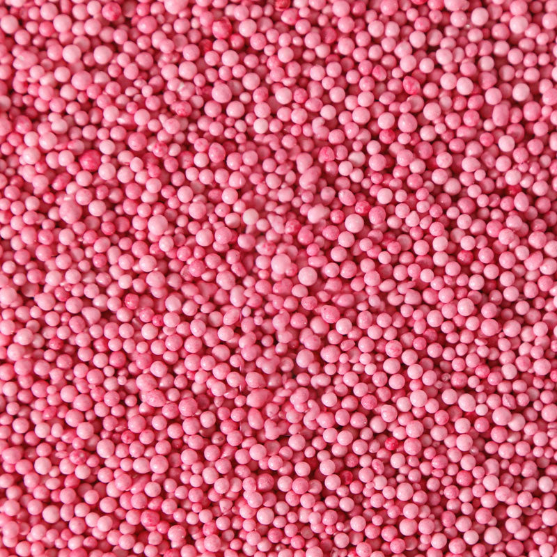 Pink Nonpareils | Pink Cake Decorations