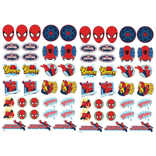 Spiderman Edible Icons | Spiderman Cake Decorations