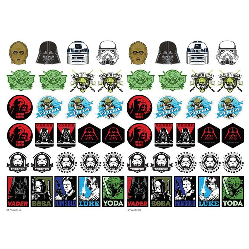 Star Wars Edible Icons | Star Wars Cake Decorations